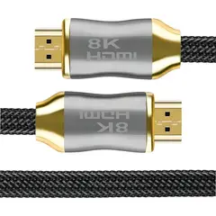 GENERICO - Cable HDMI 21 8K4K Certificado 5m con Conectores de Oro