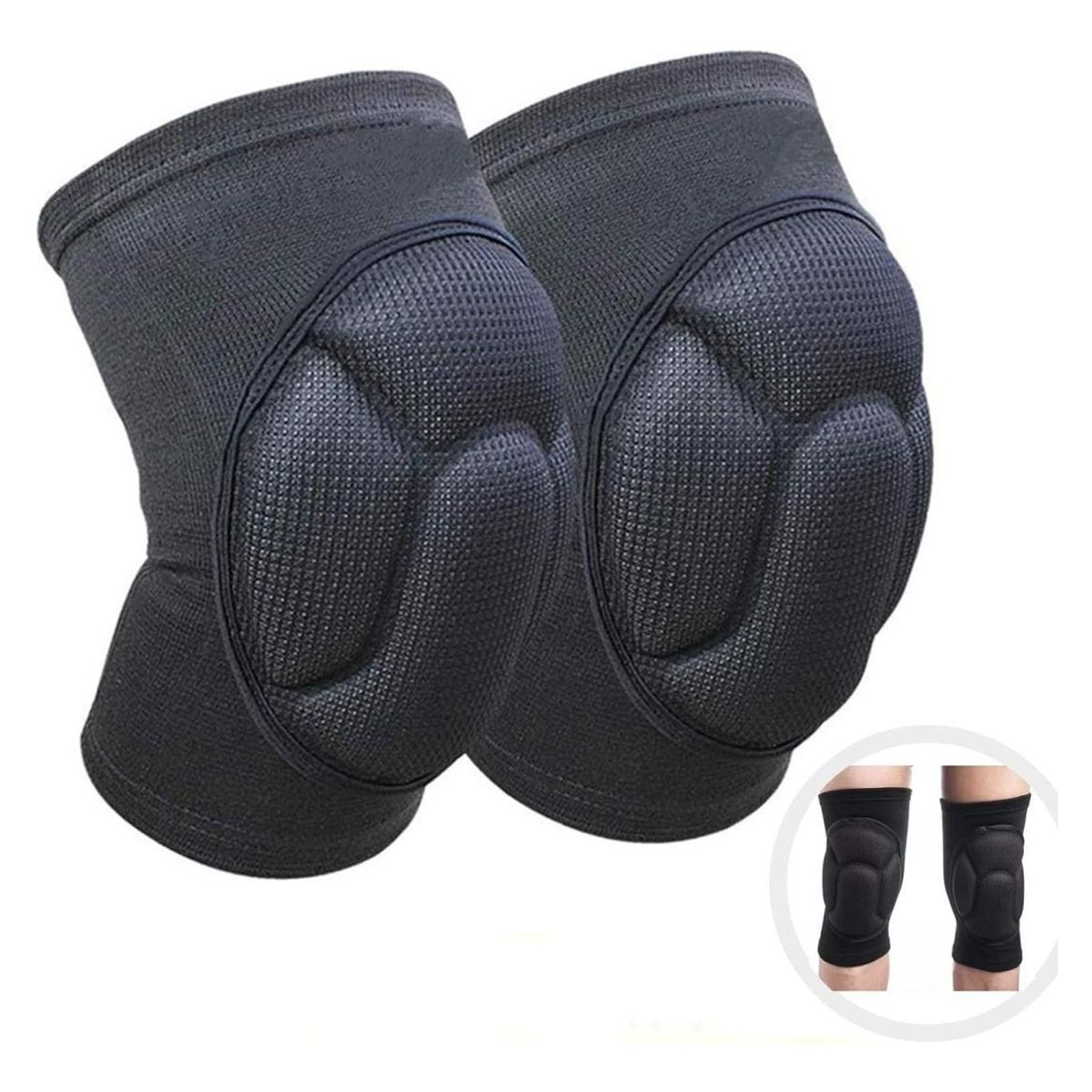 GENERICO - Rodilleras Acolchadas Transpirables para Protección Deportiva