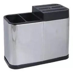 GENERICO - Soporte Elegante de Acero Inoxidable para 6 Cuchillos