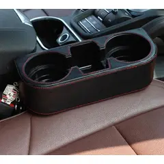 GENERICO - Organizador Negro Universal para Portavasos y Objetos Auto