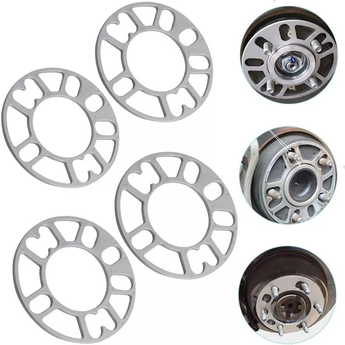 GENERICO - Desplazadores de Llanta 8mm para Autos y Camionetas 4 y 5 Torns