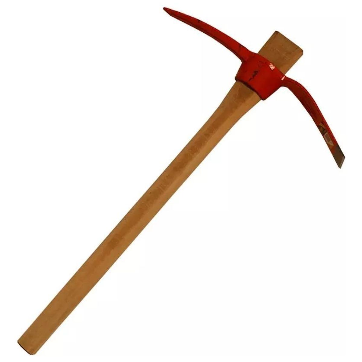 GENERICO - Picota Punta Pala de Acero Forjado con Mango de Madera