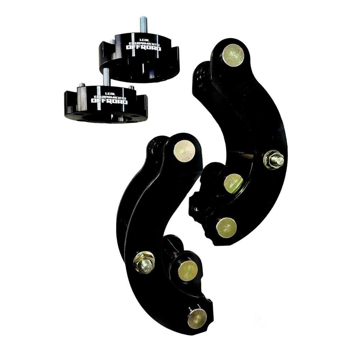 GENERICO - Kit de Levante Negro para Navara NP300 2 del y 2 atr