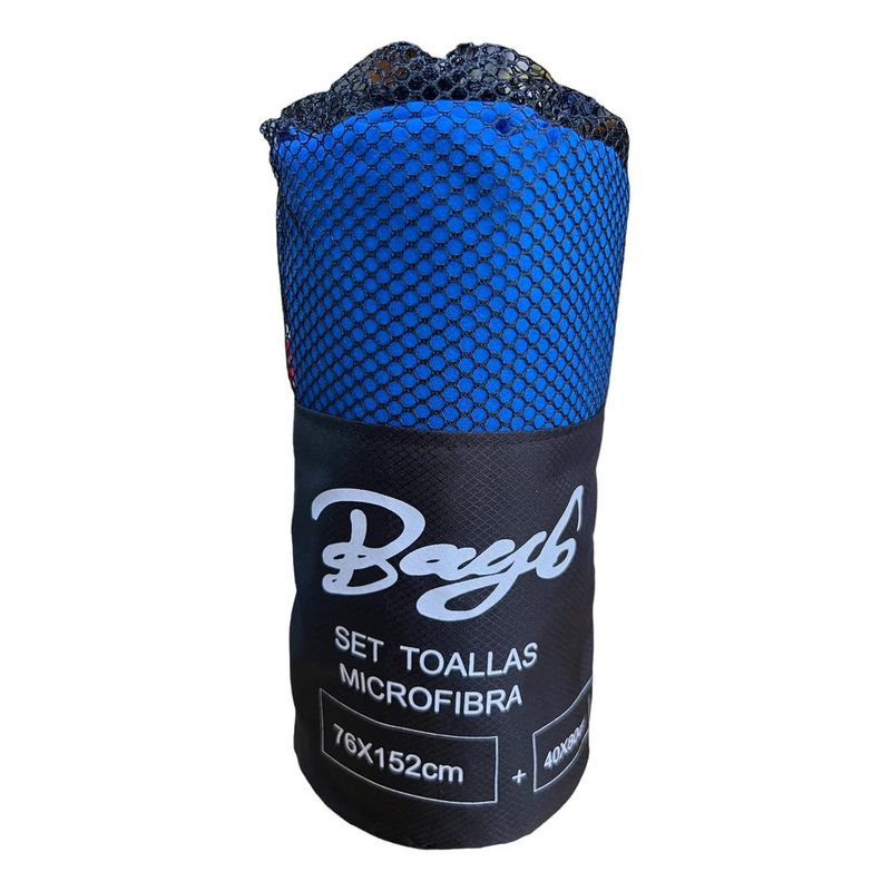 GENERICO - Toallas de Microfibra Compactas y de Secado Rápido - 3 Pcs