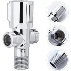 GENERICO - Llave Angular Doble de Acero Inoxidable SUS 304 10 cm