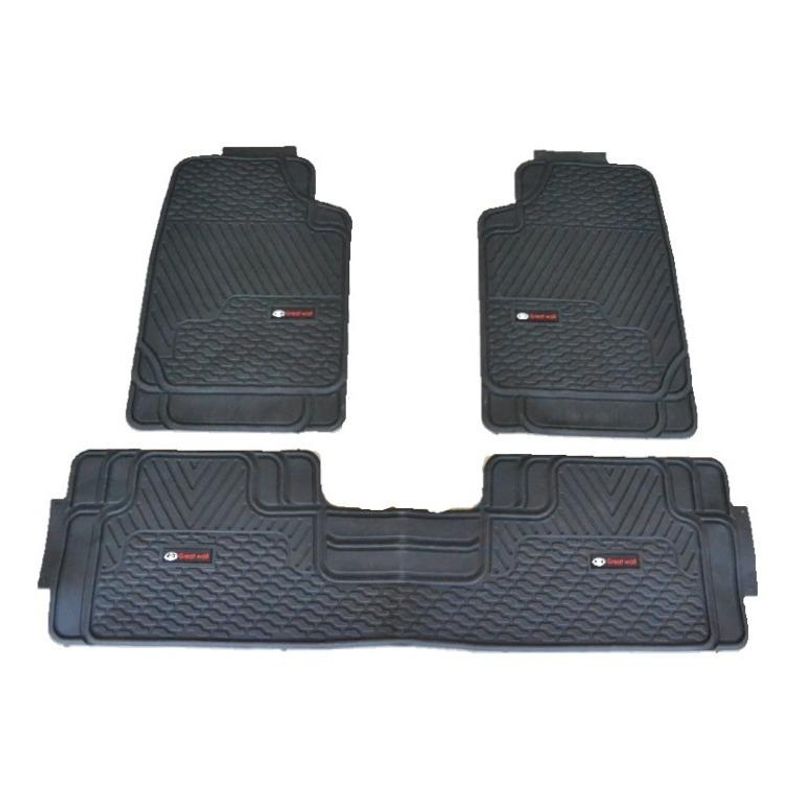 GENERICO - Set Completo de Pisos de Goma Antideslizante para Autos