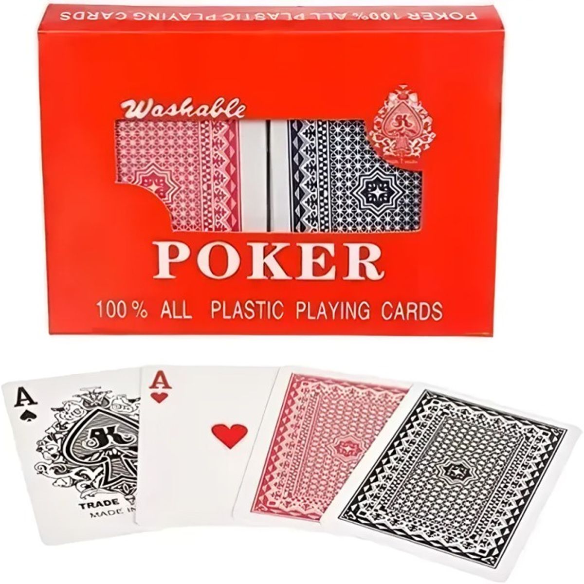 GENERICO - CAJA X 6 NAIPE INGLES JUEGO DE MESA