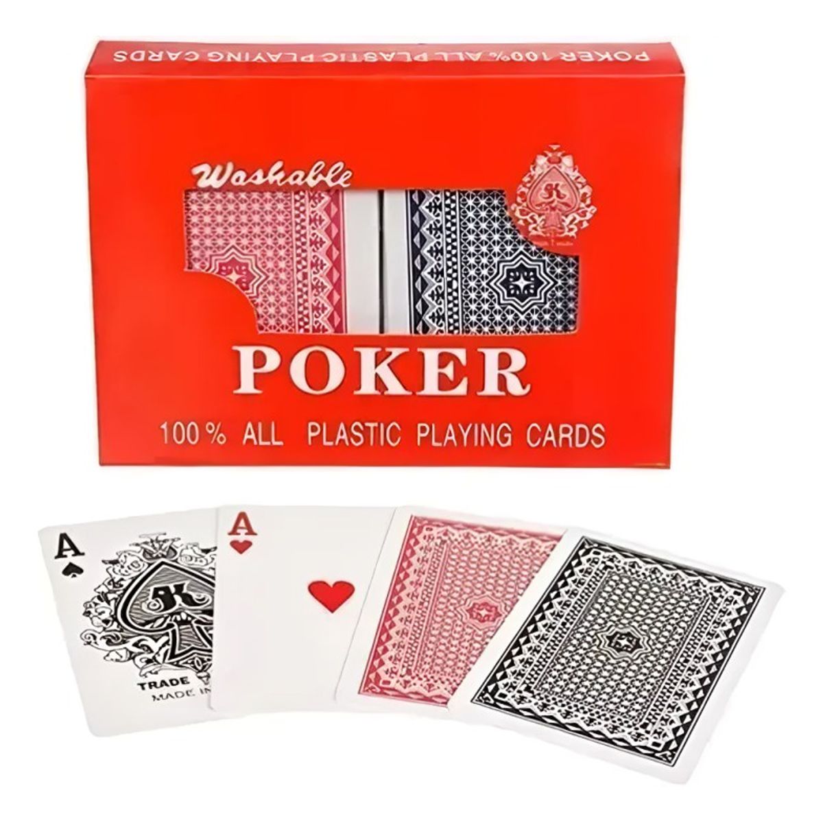 GENERICO - CAJA X 6 NAIPE INGLES JUEGO DE MESA