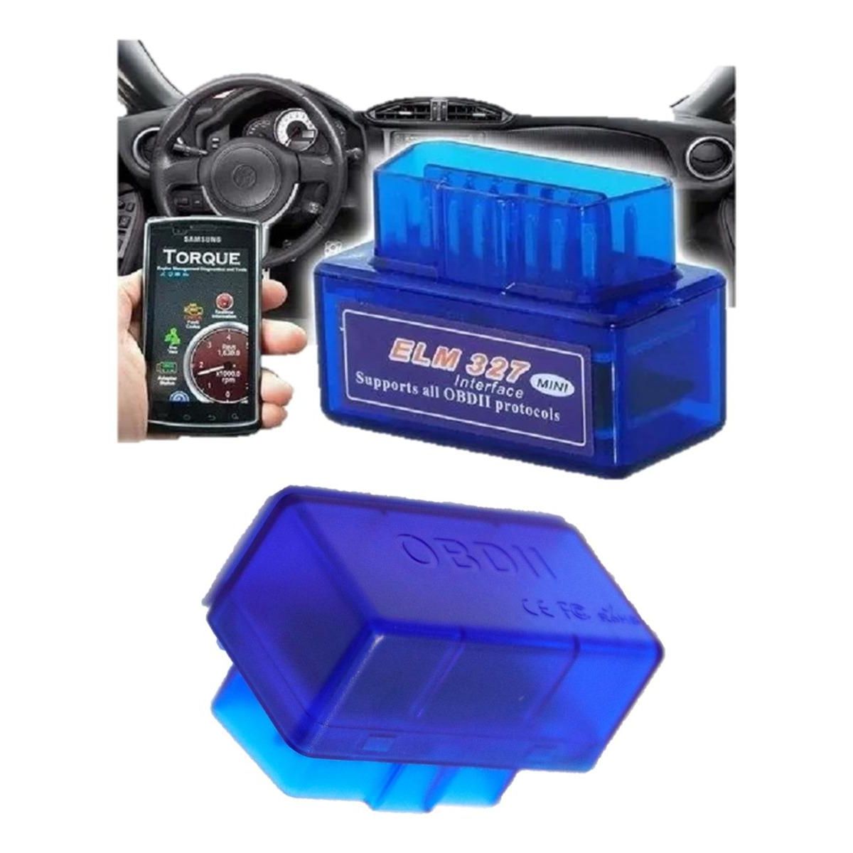 GENERICO - Scanner OBD2 Bluetooth Mini Elm327 para Diagnóstico de Vehículos