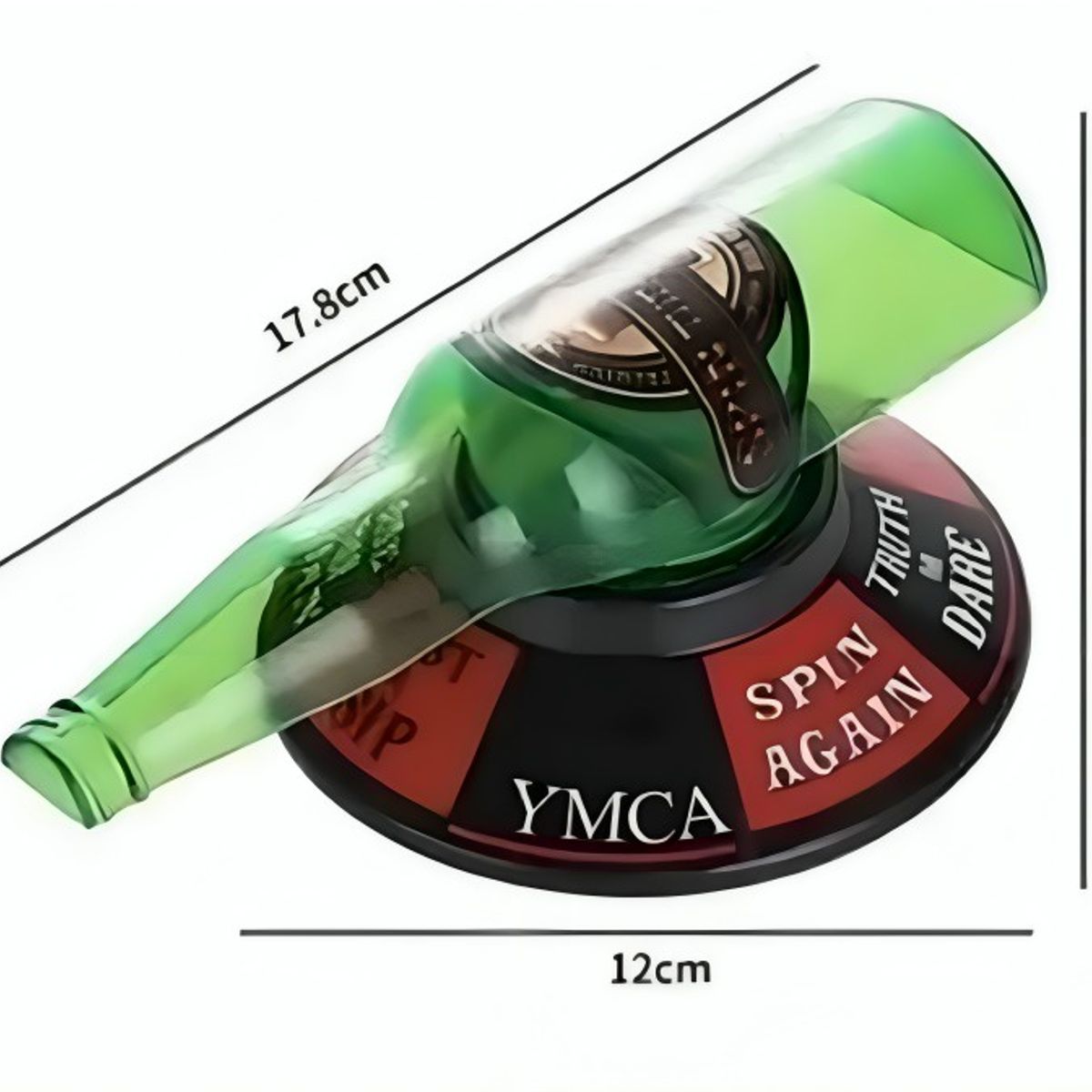 GENERICO - Juego De La Botella Spin The Bottle Juegoo De Tragos Y Retos