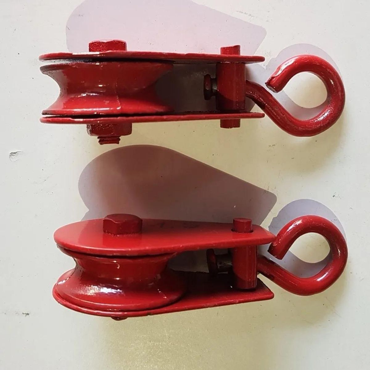 GENERICO - Set de 2 Mini Roldanas con Capacidad de 350 Kilos