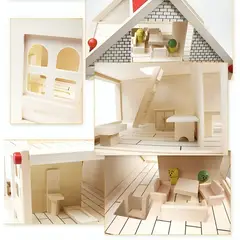 GENERICO - Casa Muñeca Juguete Madera