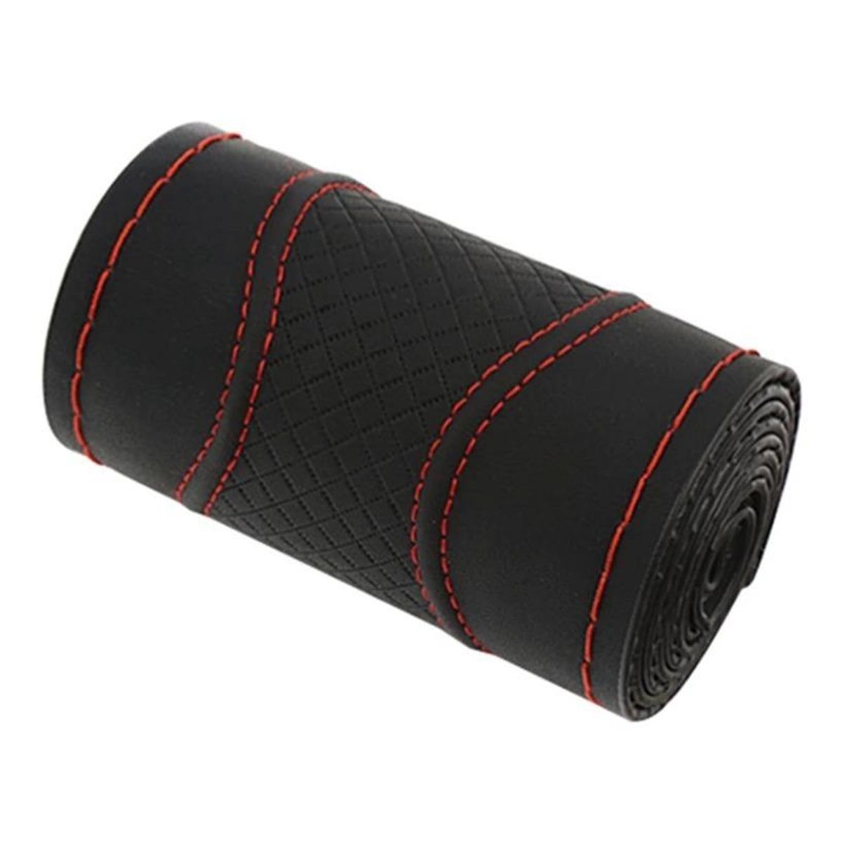 GENERICO - Funda Antideslizante para Volante de Semicuero 38 cm