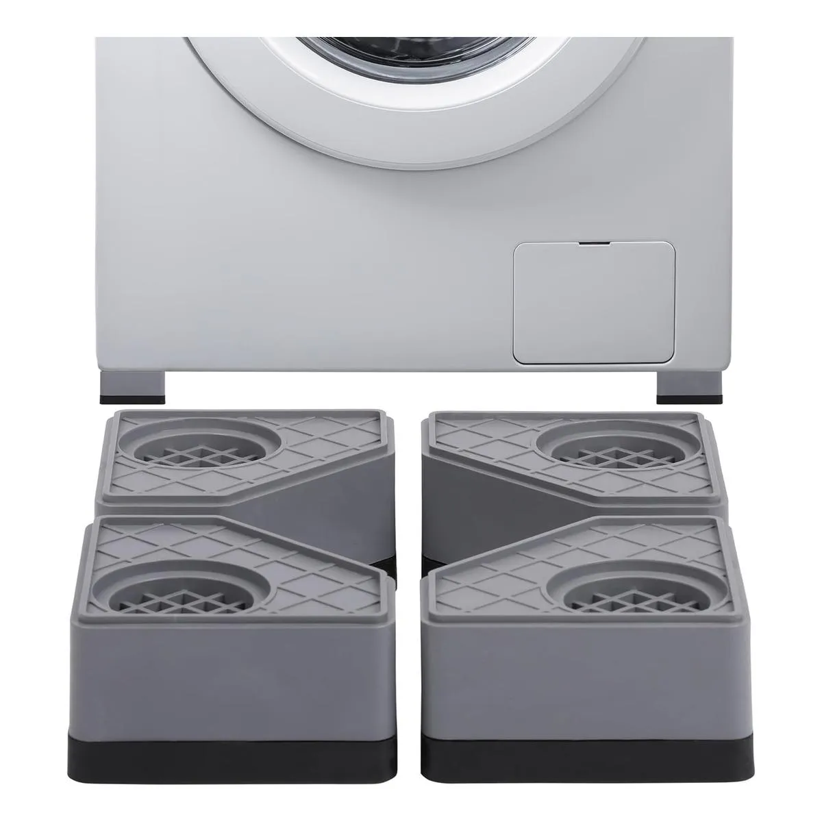 GENERICO - Alfombrillas Antideslizantes para Lavadoras y Muebles Estables