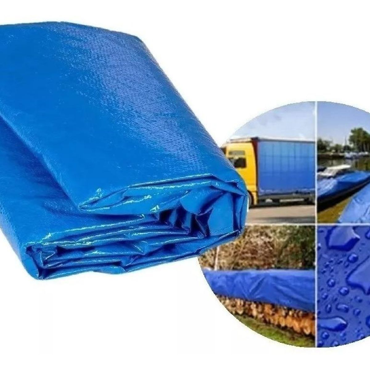 GENERICO - Lona Impermeable Multiusos 3x4 m para Protección y Refugio