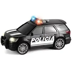 GENERICO - Auto Policial Solar Juguete Niños