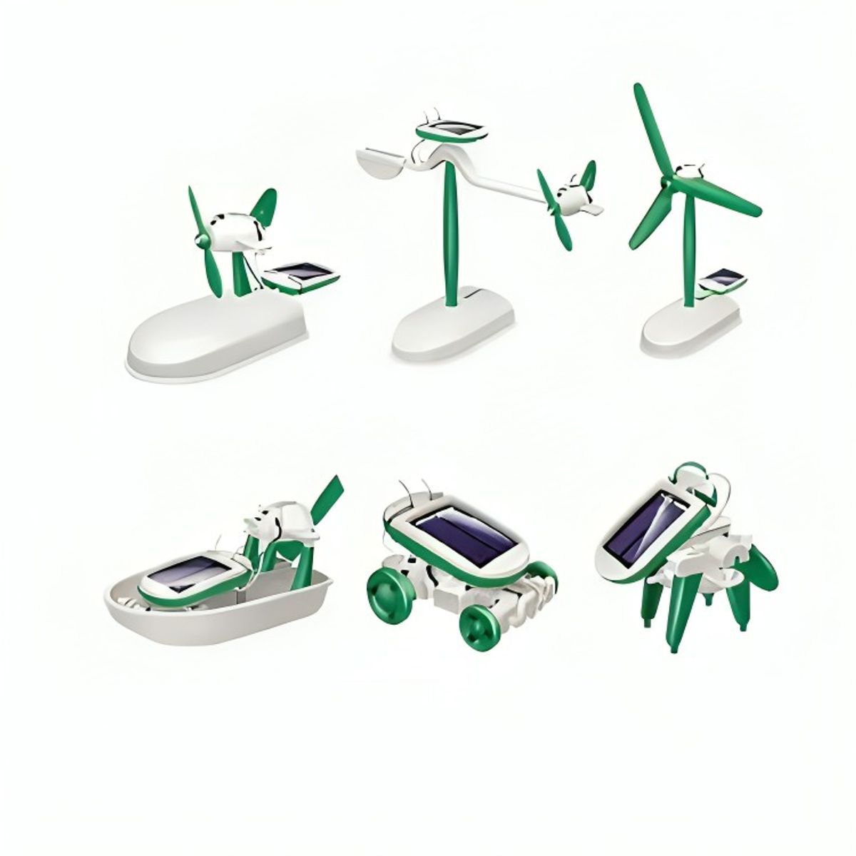 GENERICO - JUGUETE SOLAR 6 EN 1