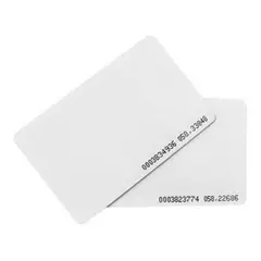 GENERICO - Pack de 100 Tarjetas RFID 125 kHz con Serie Impresa y Sin Vencimiento