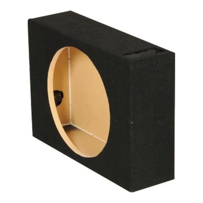 GENERICO - Caja Alfombrada Plana para Subwoofer de 12 en MDF 15mm