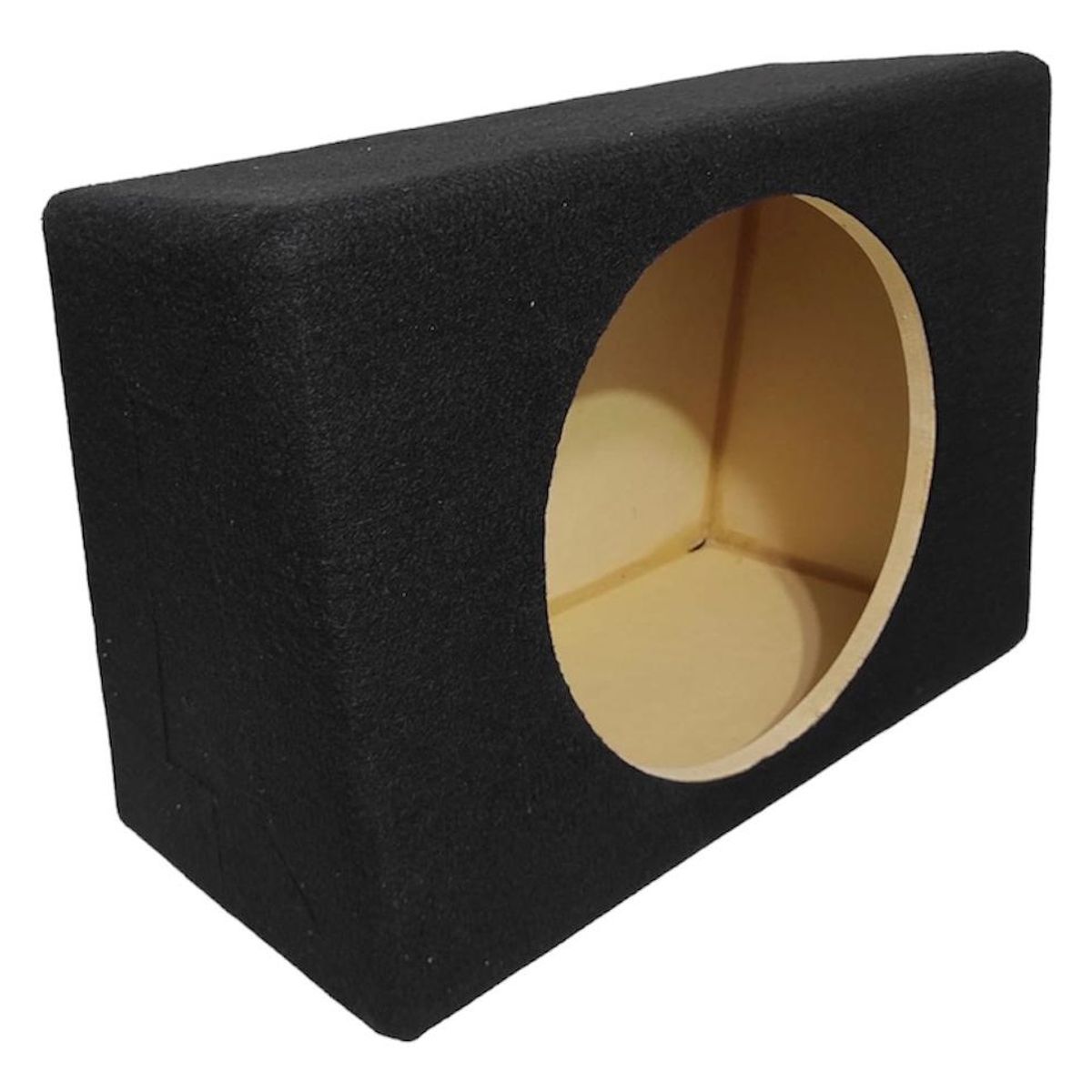 GENERICO - Caja Acústica Trapezoidal Sellada para Subwoofer de 8