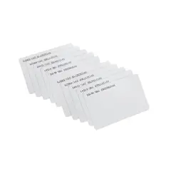 GENERICO - Tarjetas RFID 125 KHz con Serie Impresa - Pack de 50 Unidades