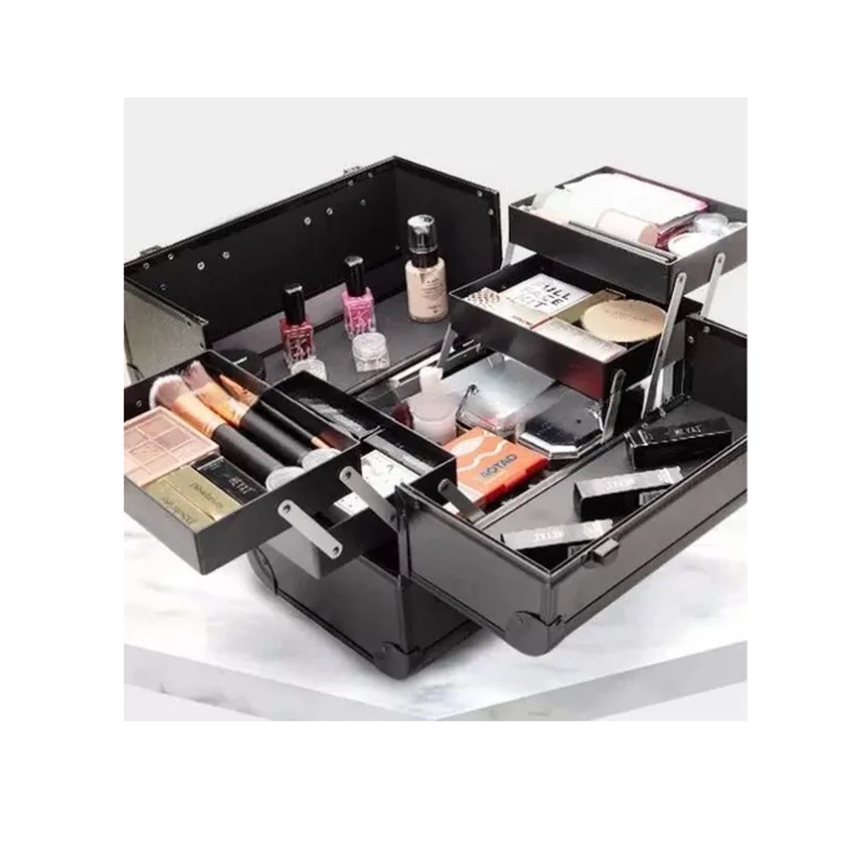 GENERICO - Maletín Maquillaje Manicura Joyero Maleta Organizador