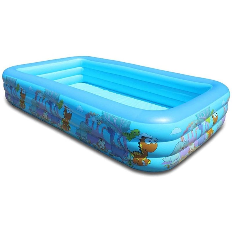 GENERICO - Piscina Inflable Rectangular para Diversión Infantil 3400L