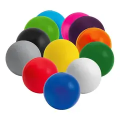 GENERICO - Pelotas Antiestrés para Ejercicio Pack de 12 Unidades