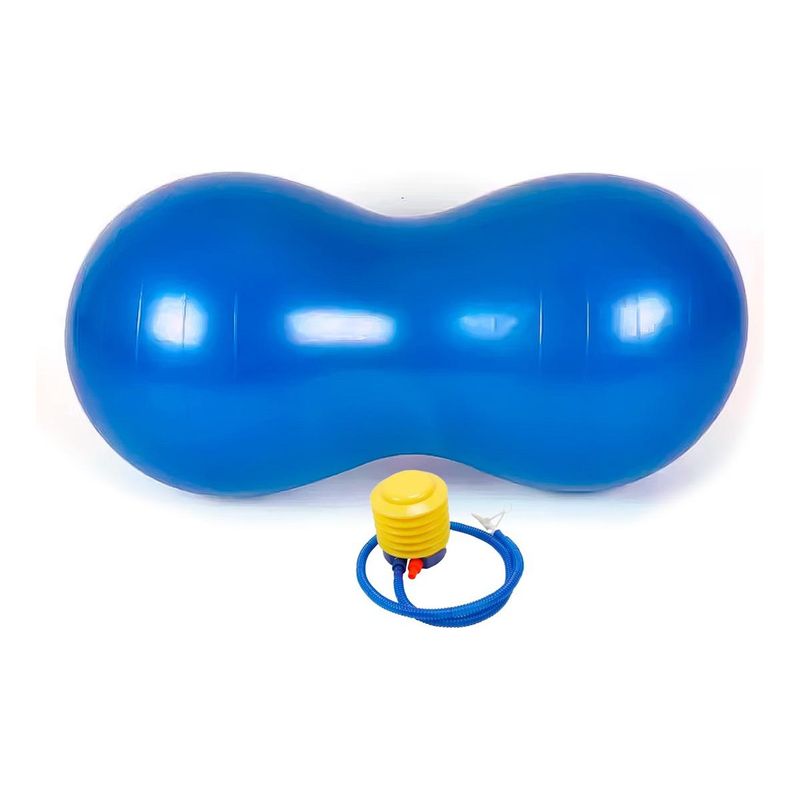 GENERICO - Pelota Ovalada Antideslizante para Pilates y Yoga 45x90 cm