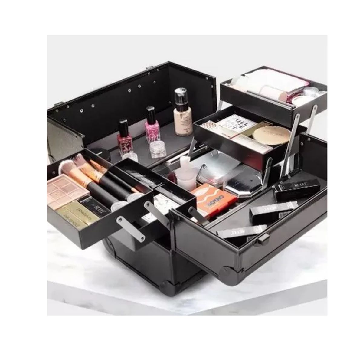 GENERICO - Maletín Maquillaje Manicura Joyero Maleta Organizador