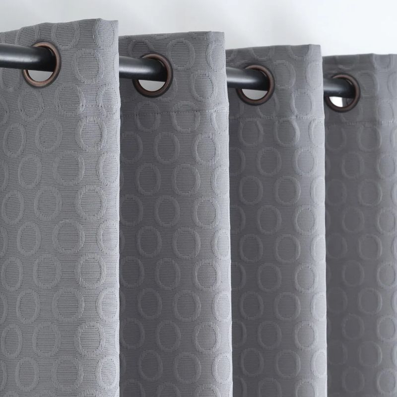 GENERICO - Set Cortinas Hogar 2 Panos 140x220 Cm