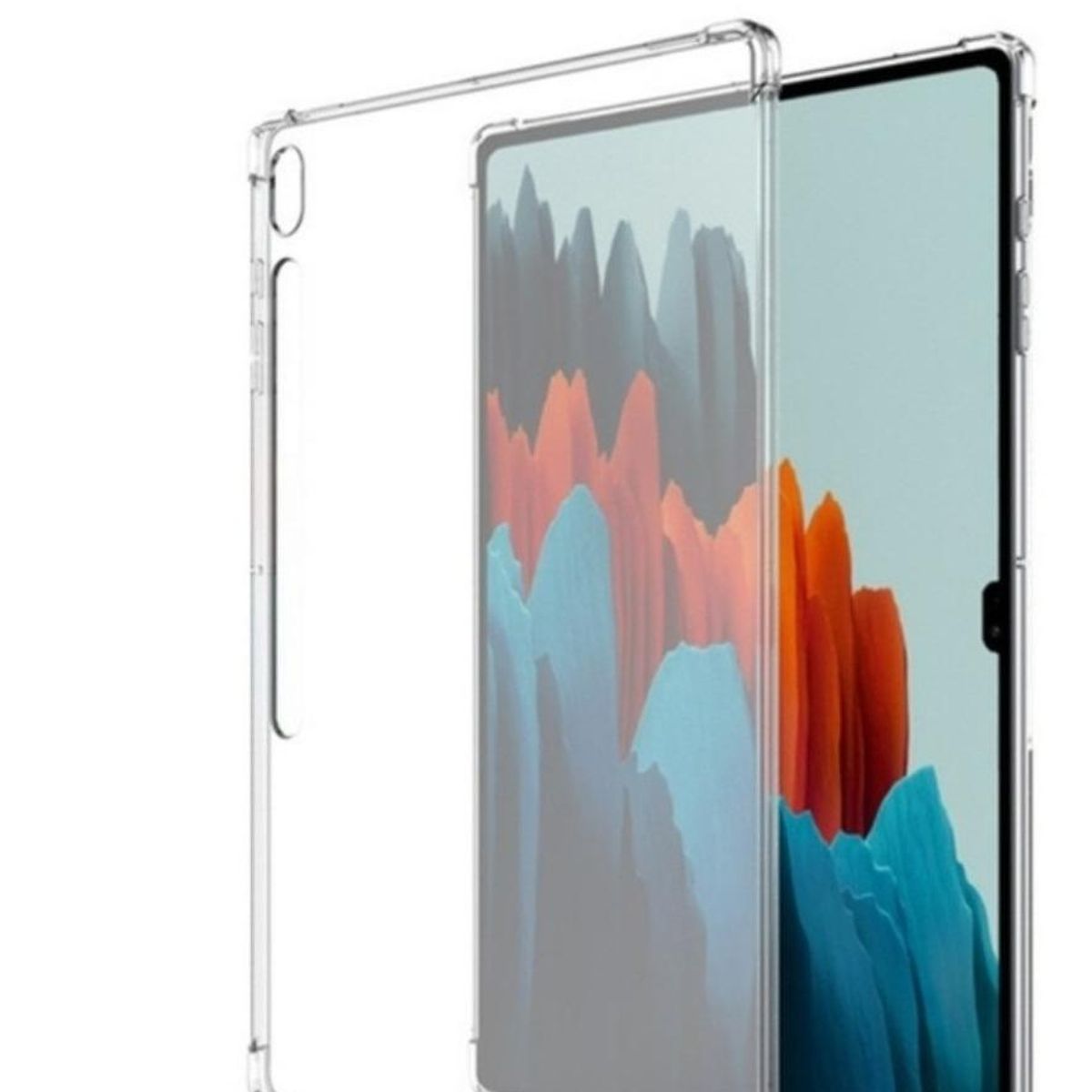 GENERICO - Carcasa Silicona Transparente con Bordes Reforzados 146