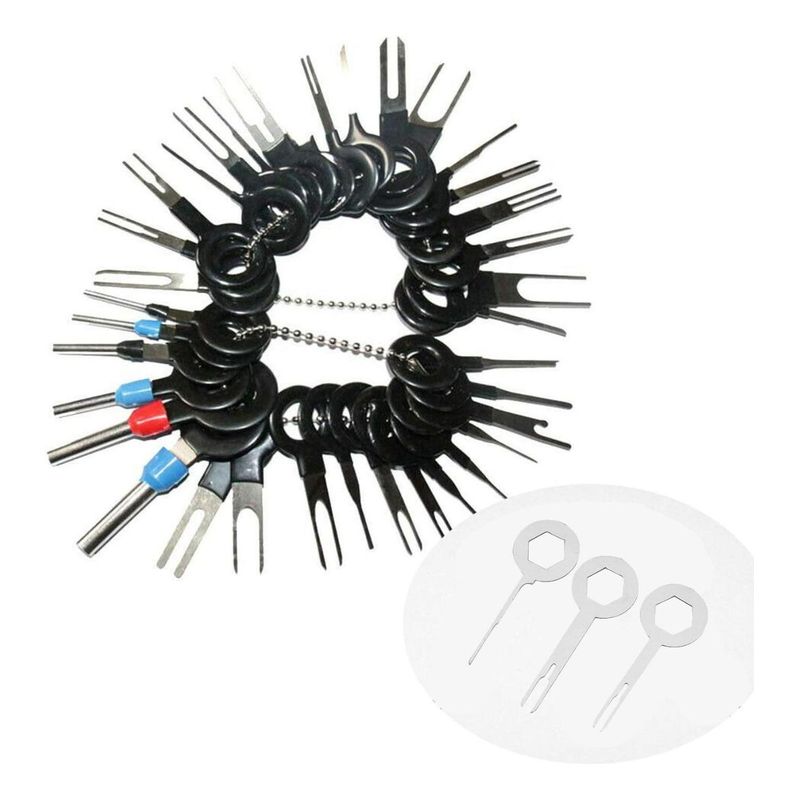 GENERICO - Kit de 39 Piezas para Extraer Terminales Automotrices
