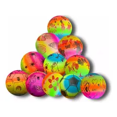 GENERICO - Diversión Inflable 12 Pelotas de Goma para Niños Fiesta