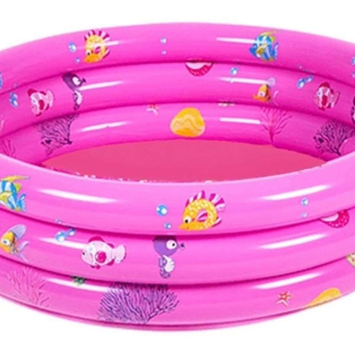 GENERICO - Piscina Inflable para Bebés con Diseño de Criaturas Marinas 100 cm