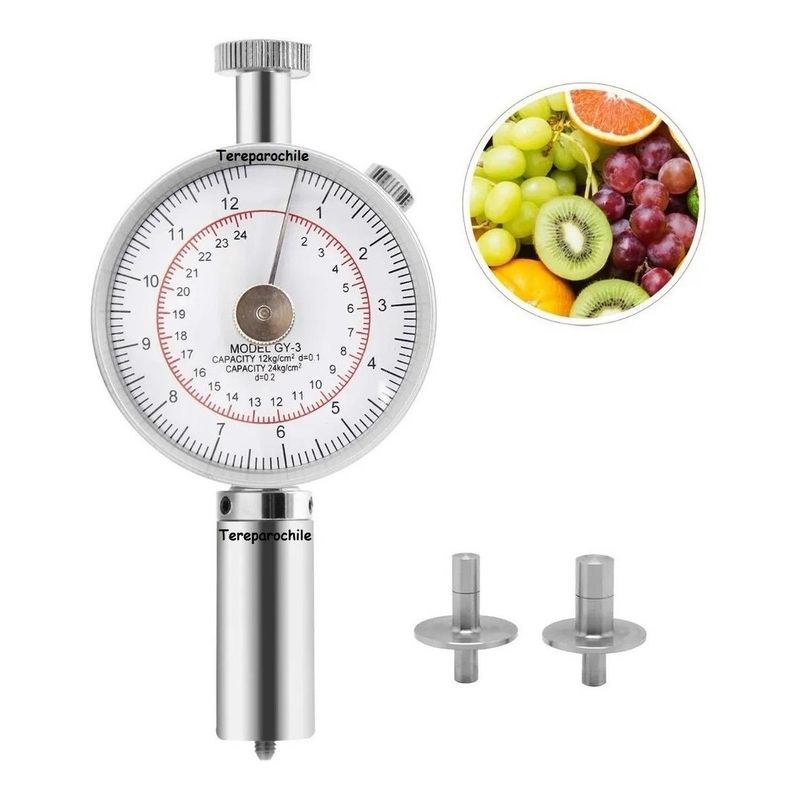 GENERICO - Medidor Analógico de Dureza para Frutas y Alimentos