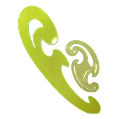 GENERICO - Kit de Reglas y Plantillas para Dibujo y Patronaje