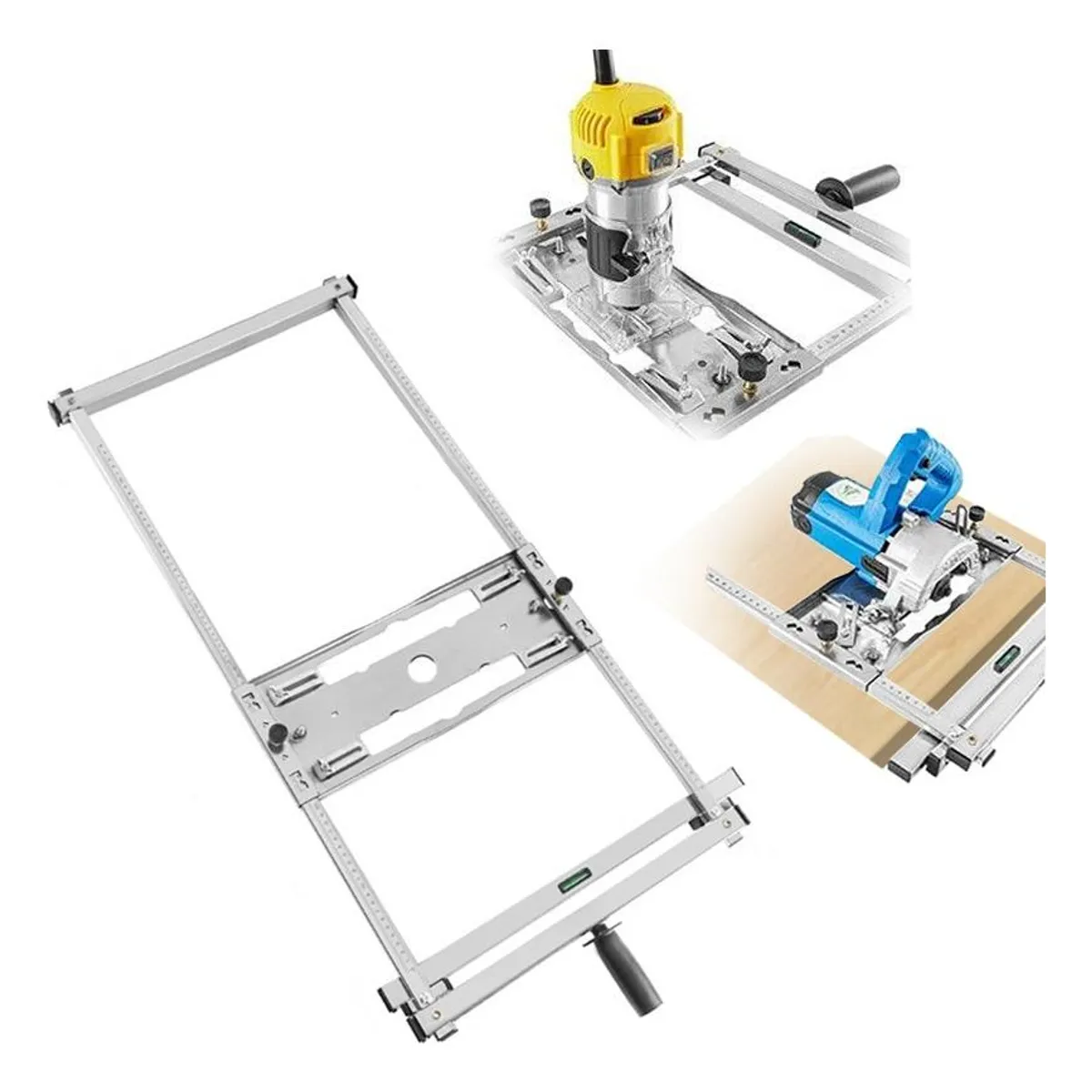 GENERICO - Guía de Corte Multifuncional para Carpintería y Bricolaje