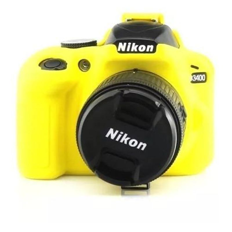 GENERICO - Funda Protectora de Silicona Suave para Cámara Nikon