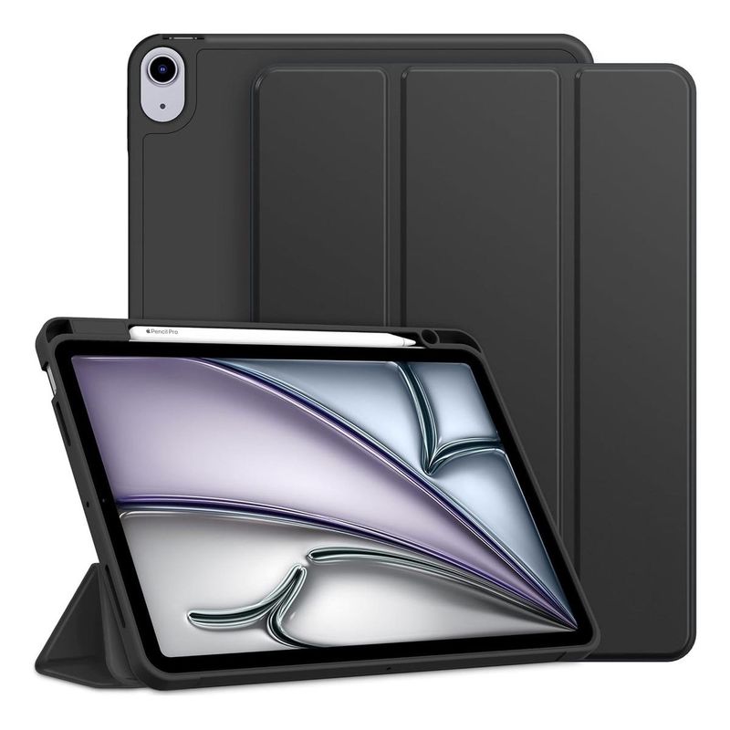 GENERICO - Funda Protectora Smart Cover para iPad Air M2 13 2024