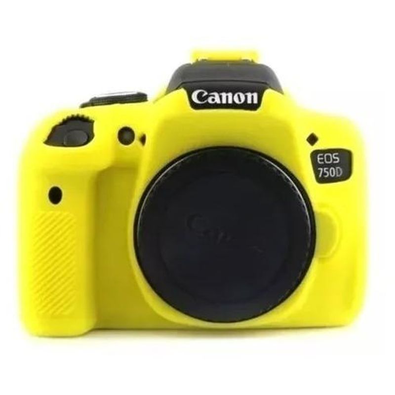 GENERICO - Funda Protectoras de Silicona para Cámaras Canon T6i750D