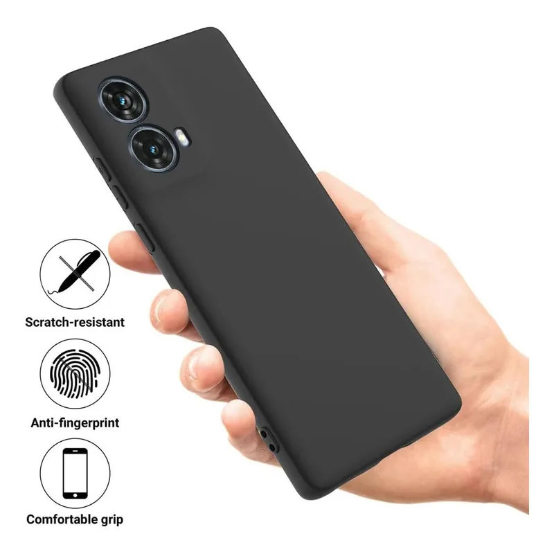 GENERICO - Funda Antideslizante de Silicona para Motorola Moto G85