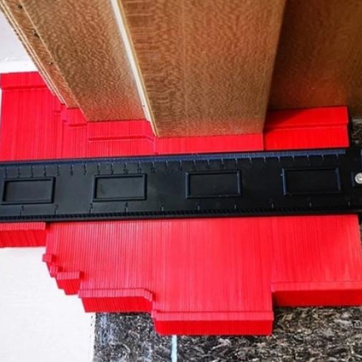 GENERICO - Calibrador de Contornos 25cm para Diseño Preciso y Fácil