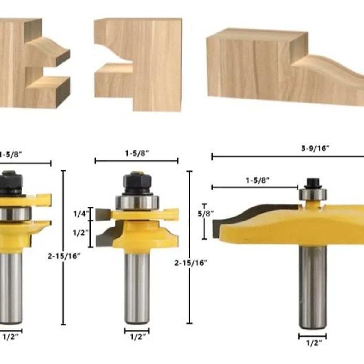GENERICO - Fresas de Alta Precisión para Fabricación de Puertas 12