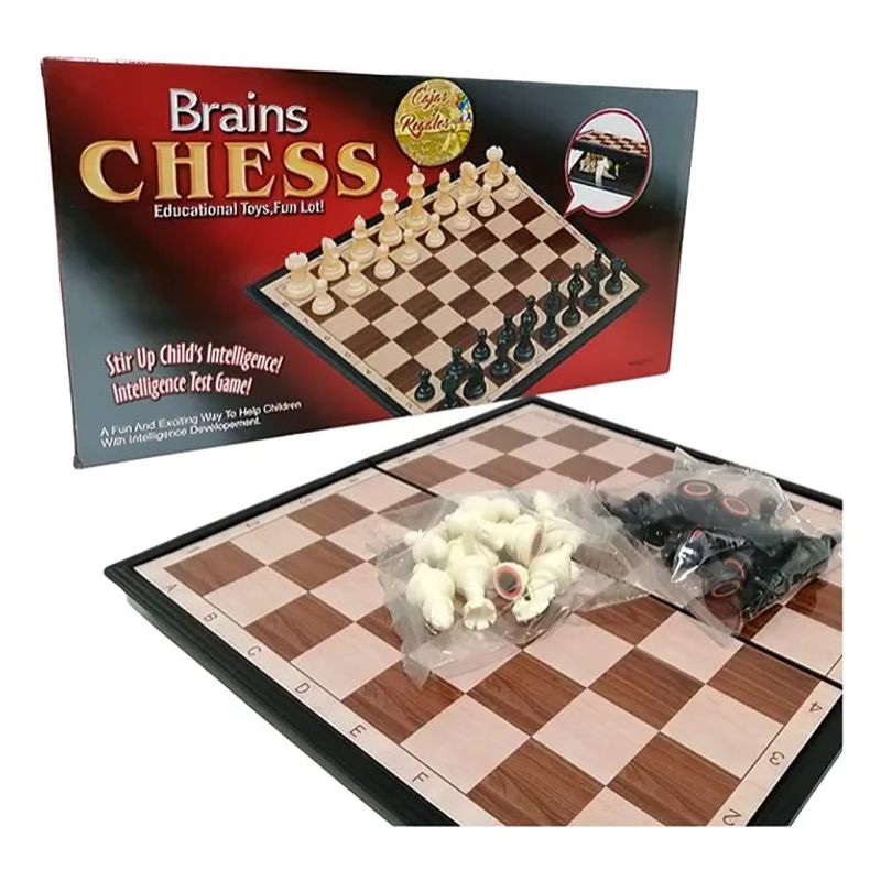 GENERICO - TABLERO AJEDREZ MAGNETICO JUEGO DE MESA