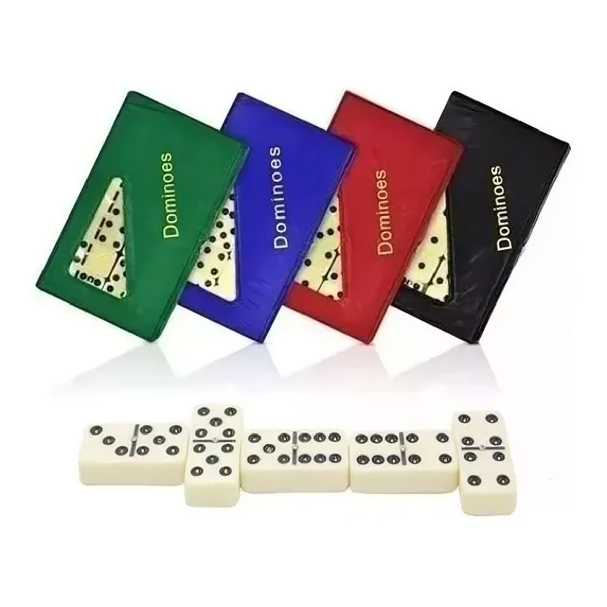 GENERICO - Juegos De Domino Estuche 28 Piezas Mesa