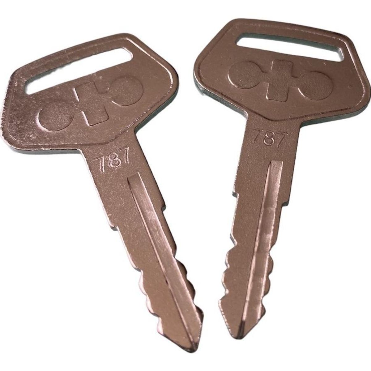 GENERICO - Juego de Llaves de Encendido para Maquinaria Komatsu 787