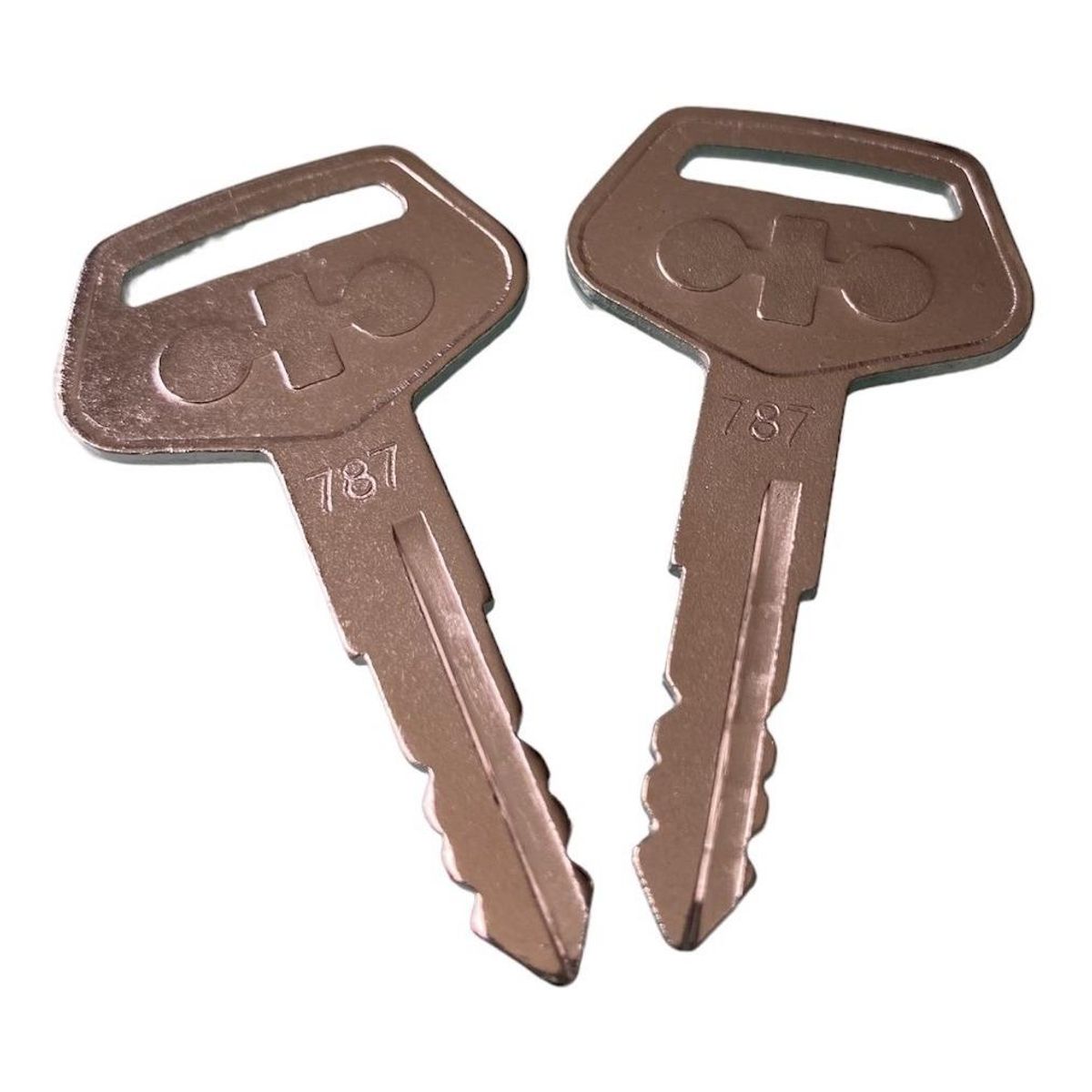 GENERICO - Juego de Llaves de Encendido para Maquinaria Komatsu 787