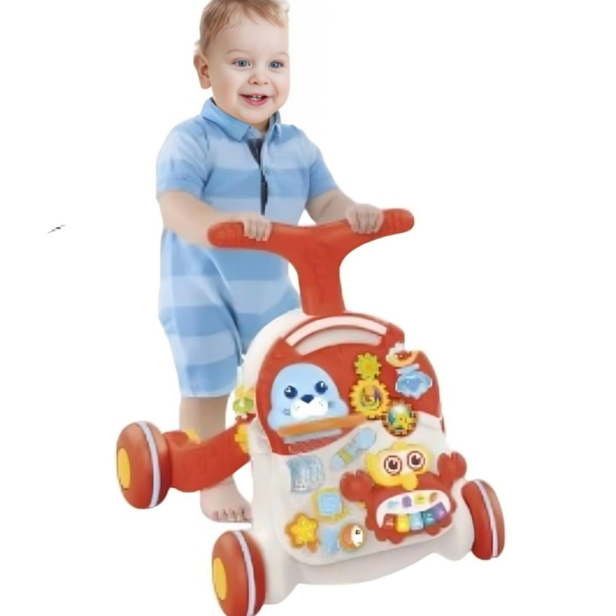 GENERICO - Caminadora Mesa de Juego Bebe 2 en 1