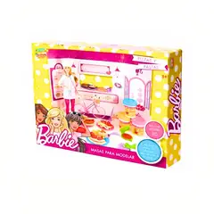 GENERICO - Set Masitas Moldeables Barbie Pizzas Y Pastas en Caja